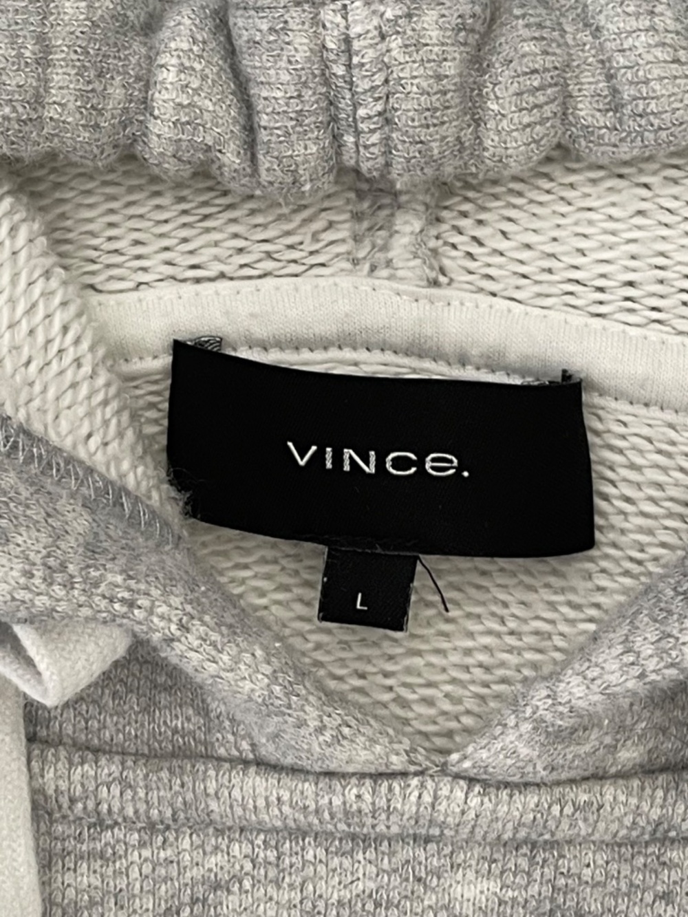 Vince French Terry Hoodie Gray - Picture 4 of 9